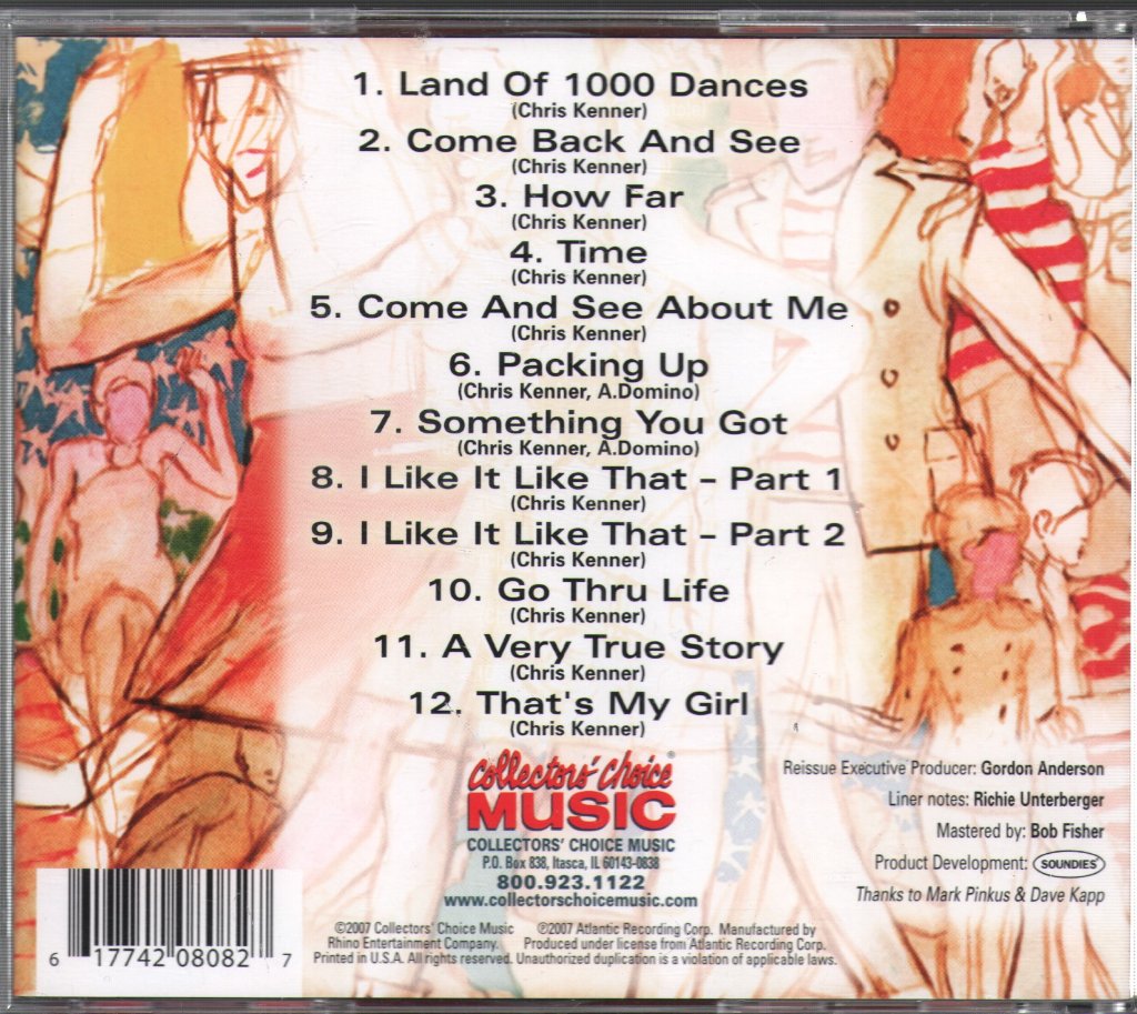 Chris Kenner - Land Of 1000 Dances - Cd