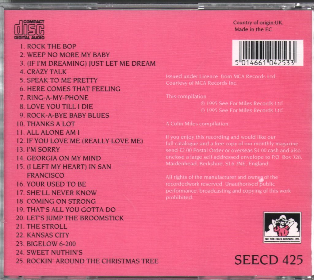 Brenda Lee - EP Collection - Cd