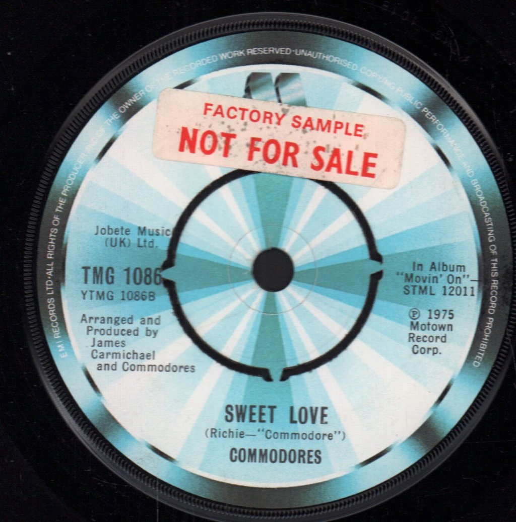 Commodores - Sweet Love - 7 Inch