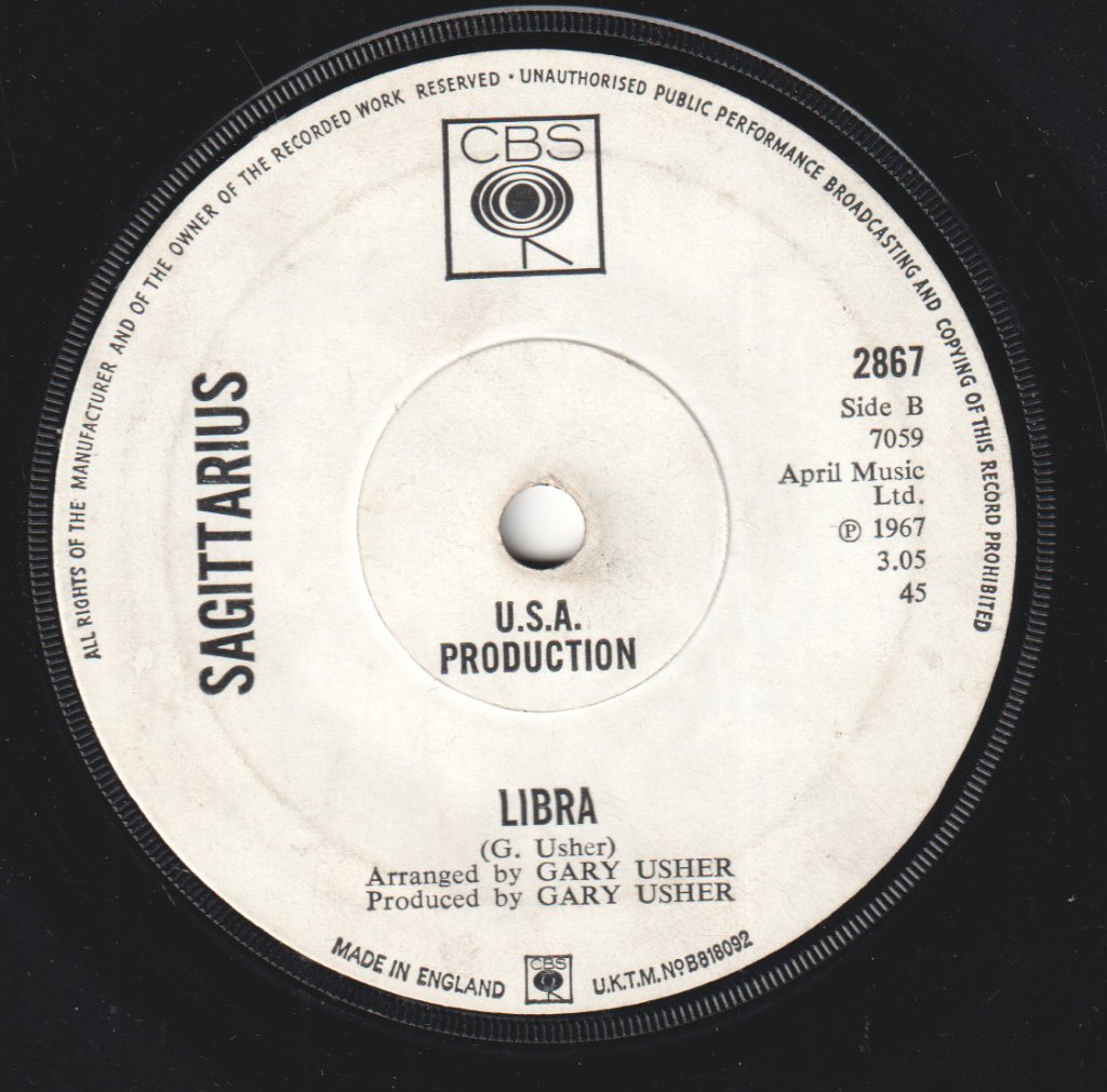 Sagittarius - My World Fell Down - 7 Inch