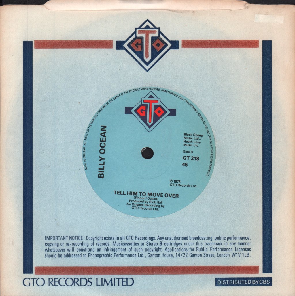 Billy Ocean - Everything's Changed - 7 Inch