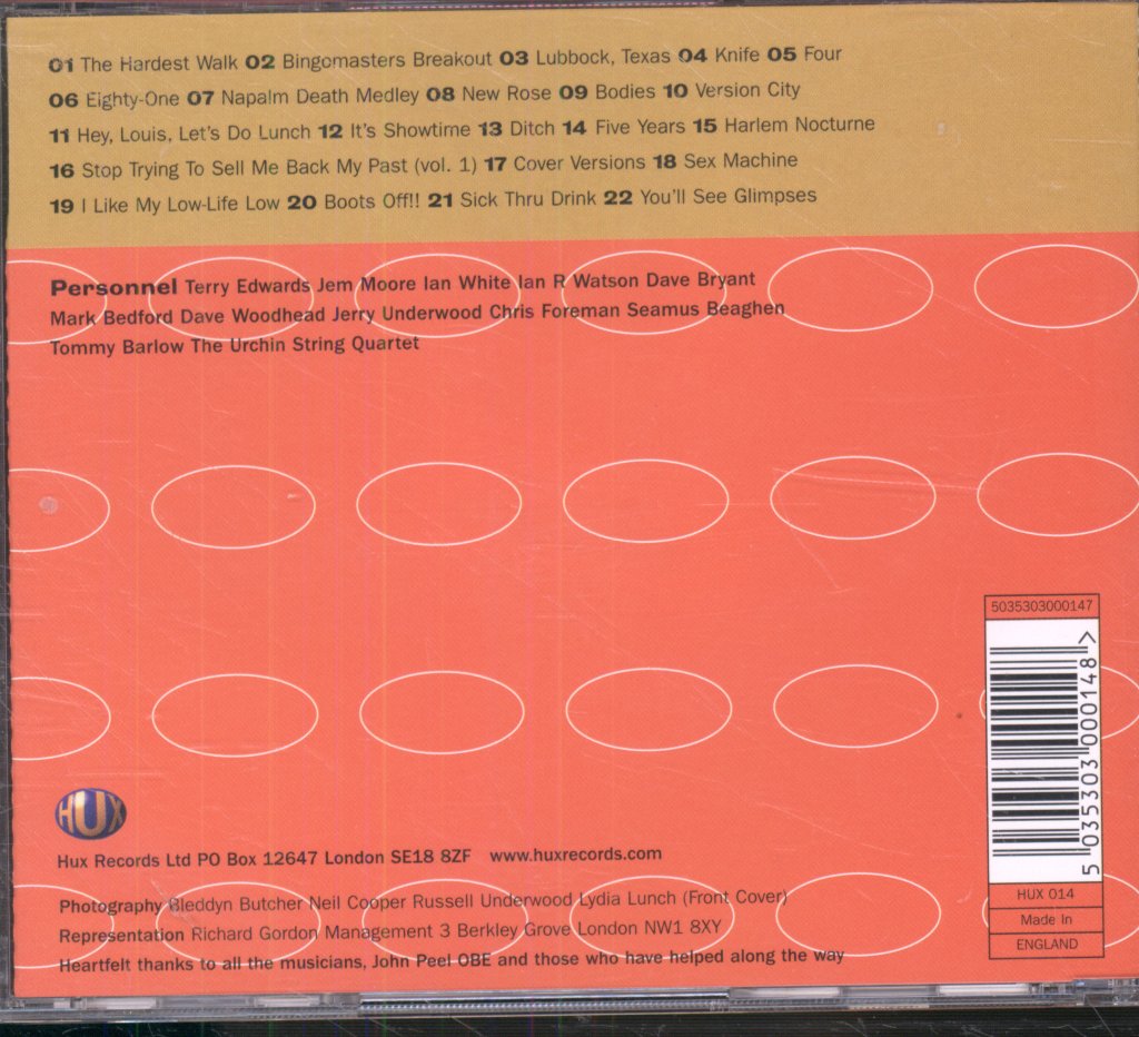 Terry Edwards And The Scapegoats - Terry Edwards Presents... Birth Of The Scapegoats - Cd