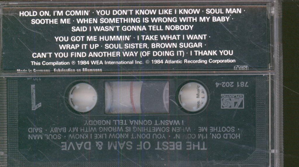 Sam & Dave - Best Of Sam & Dave - Cassette