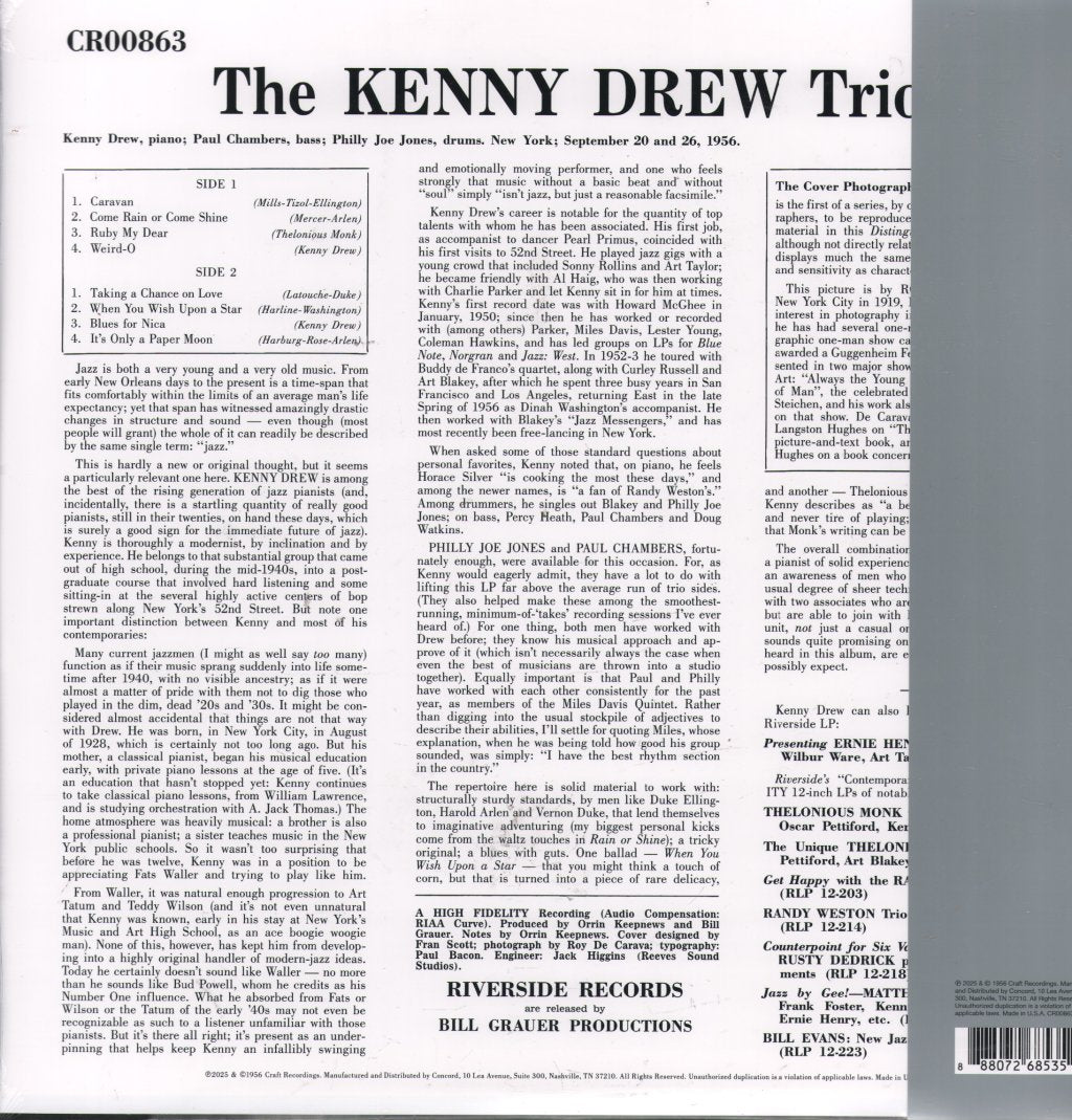 Kenny Drew - Kenny Drew Trio - Lp