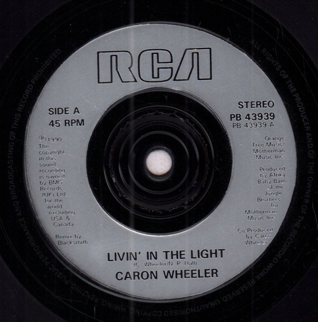 Caron Wheeler - Livin' In The Light - 7 Inch