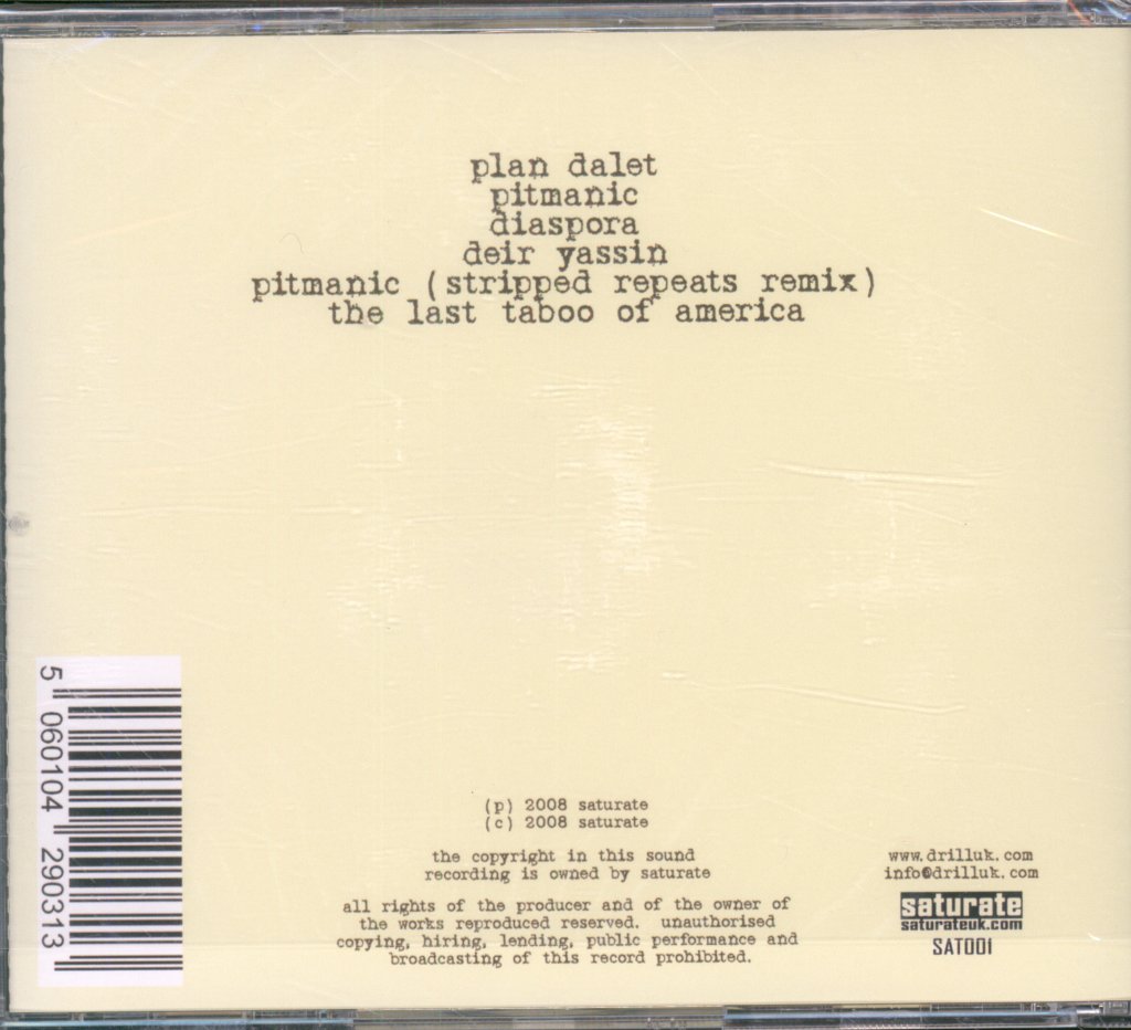 Drill (Indie) - Last Taboo Of America - Cd