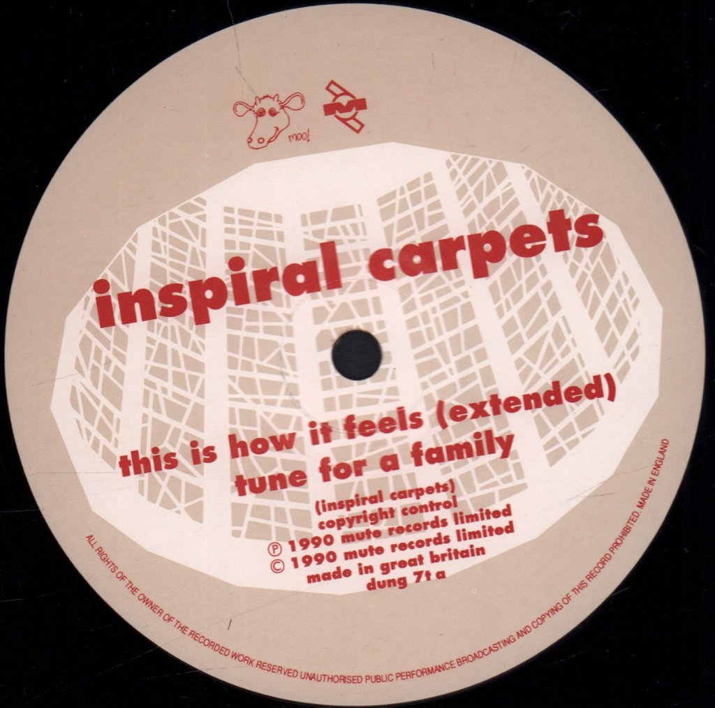 Inspiral Carpets - This Is How It Feels - 12 Inch
