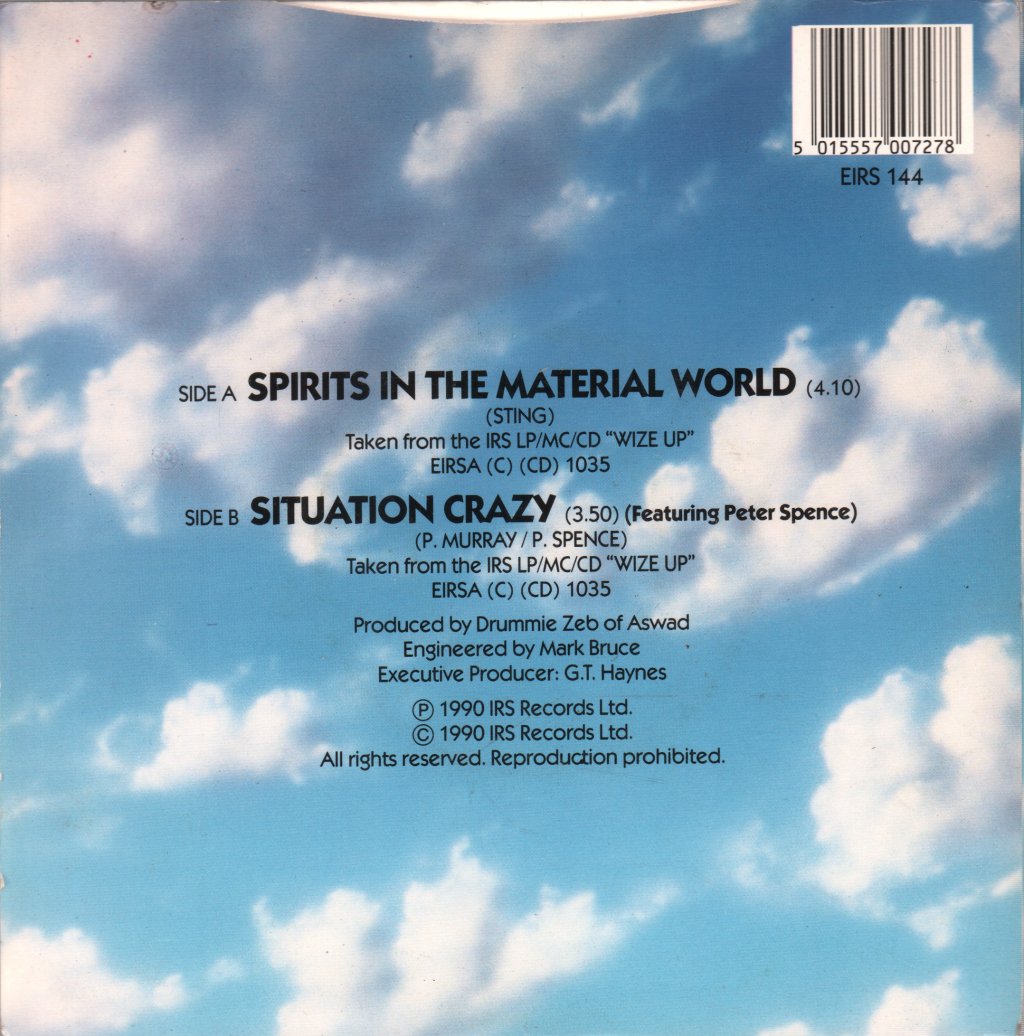 Pato Banton - Spirits In The Material World - 7 Inch
