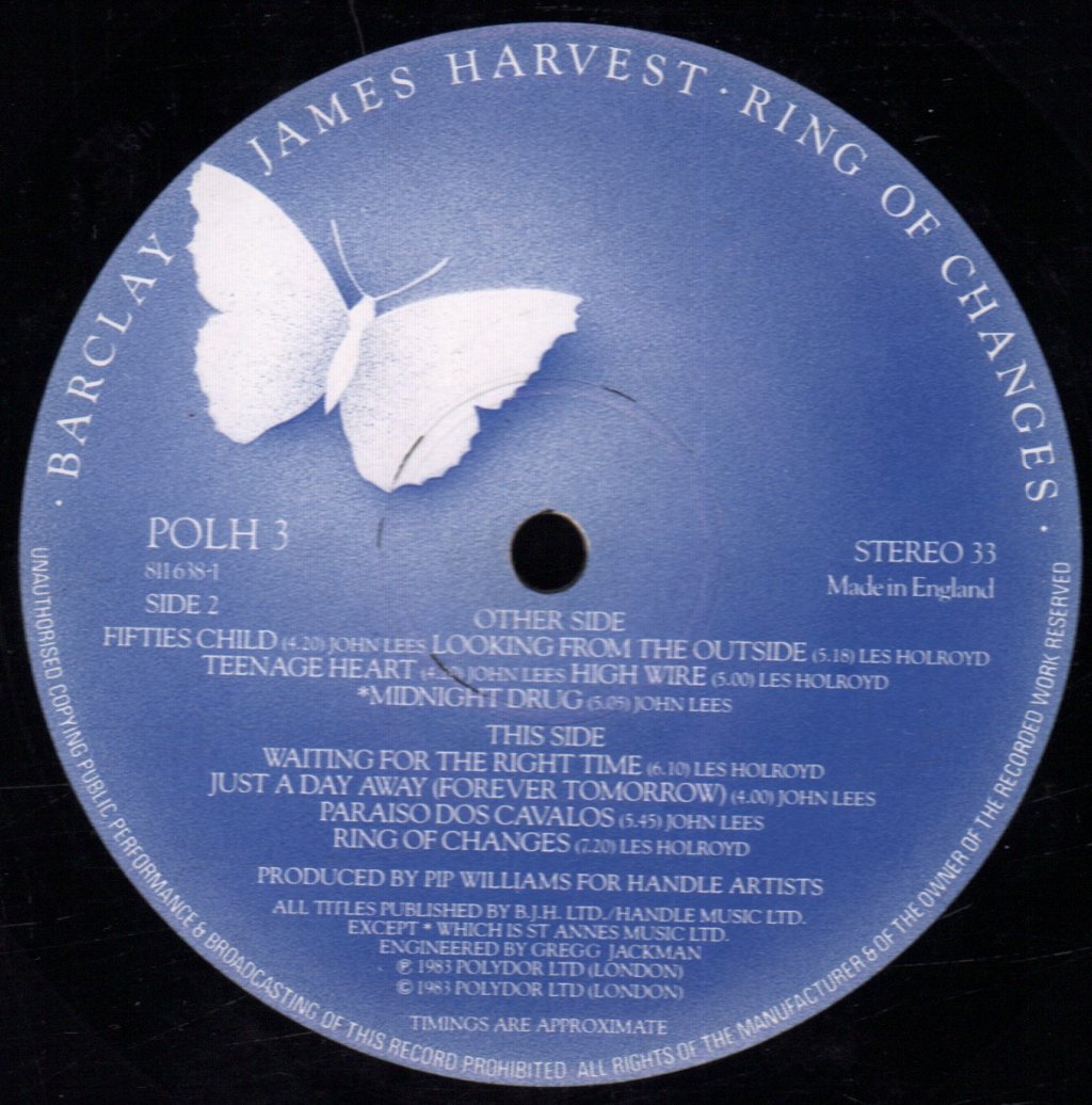 Barclay James Harvest - Ring Of Changes - Lp