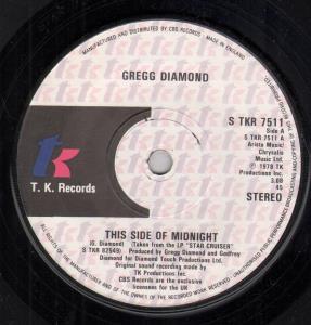 Gregg Diamond - This Side Of Midnight - 7 Inch
