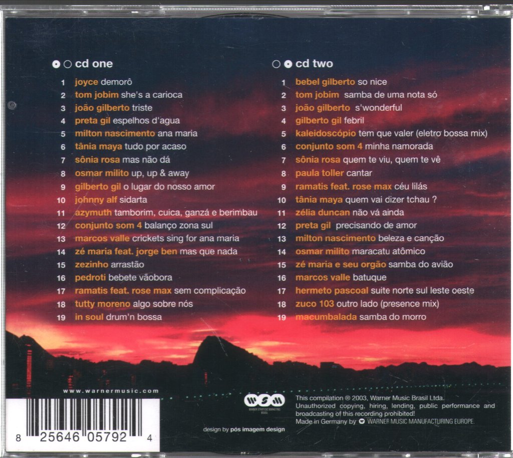 Various Artists - Chill:Brazil 2 - Double Cd