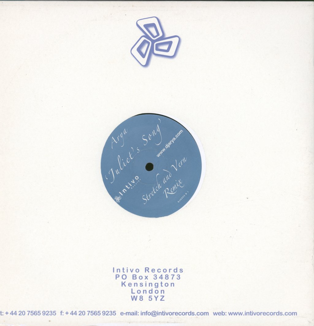 Arya - Juliet's Song - 12 Inch