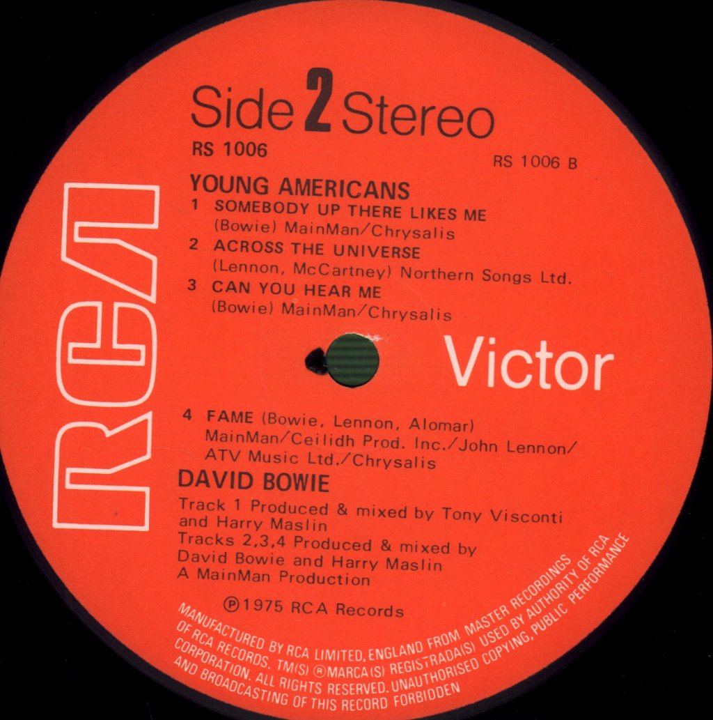 David Bowie - Young Americans - Lp