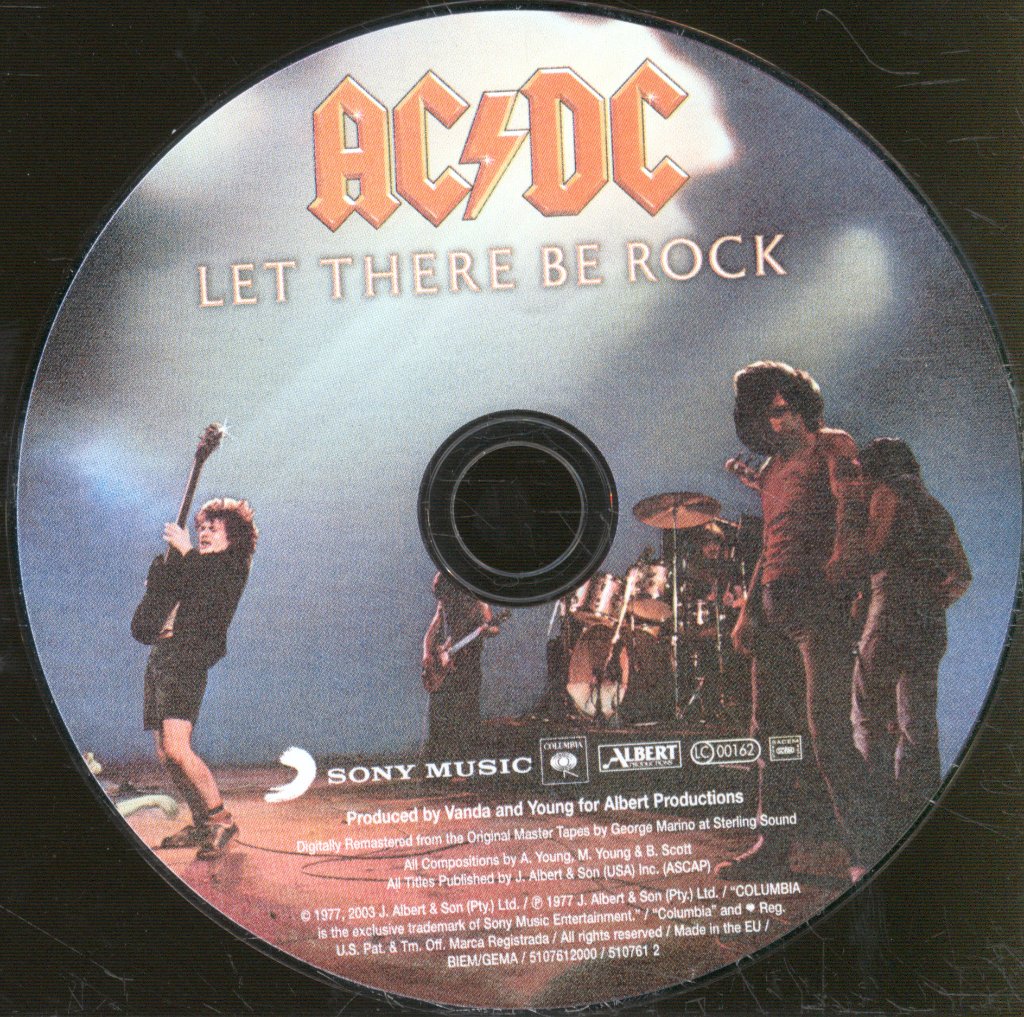 AC/DC - Let There Be Rock - Cd