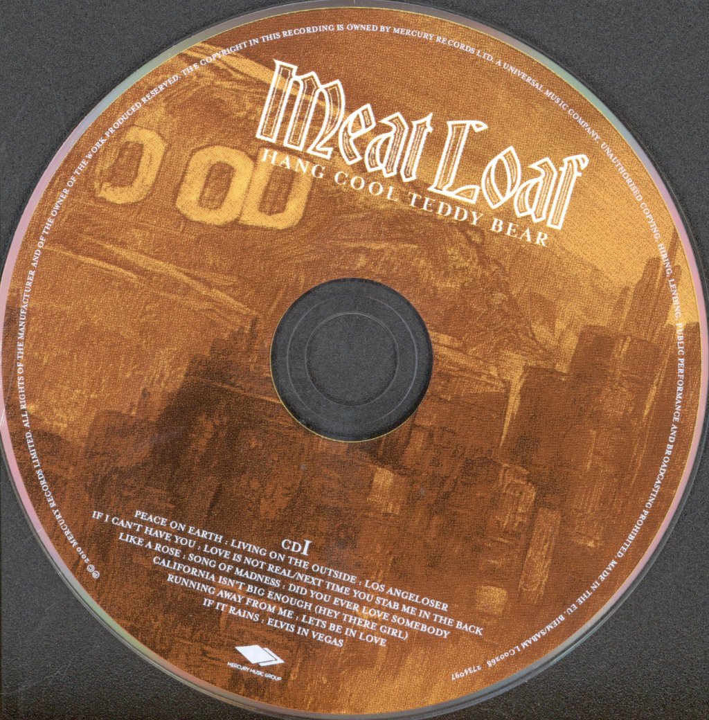 Meat Loaf - Hang Cool Teddy Bear - Cd