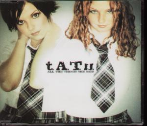 T.a.t.u. - All The Things She Said - Cd