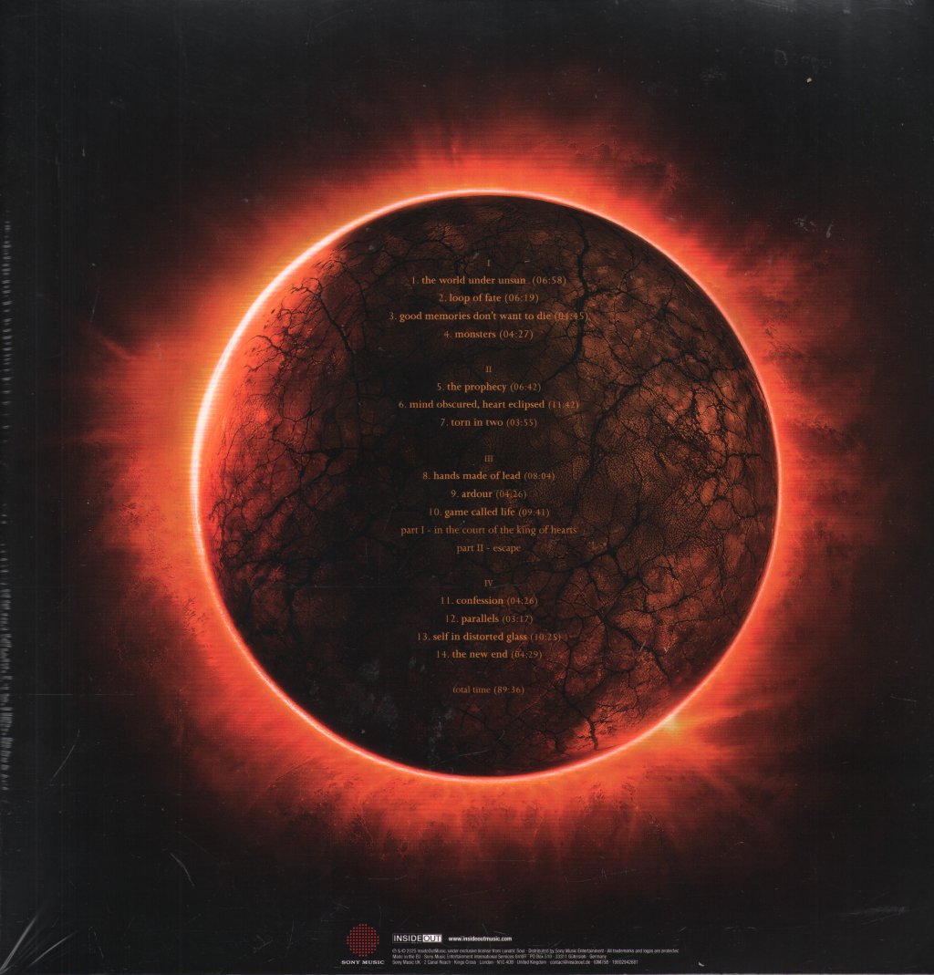 Lunatic Soul - The World Under Unsun - Double Lp