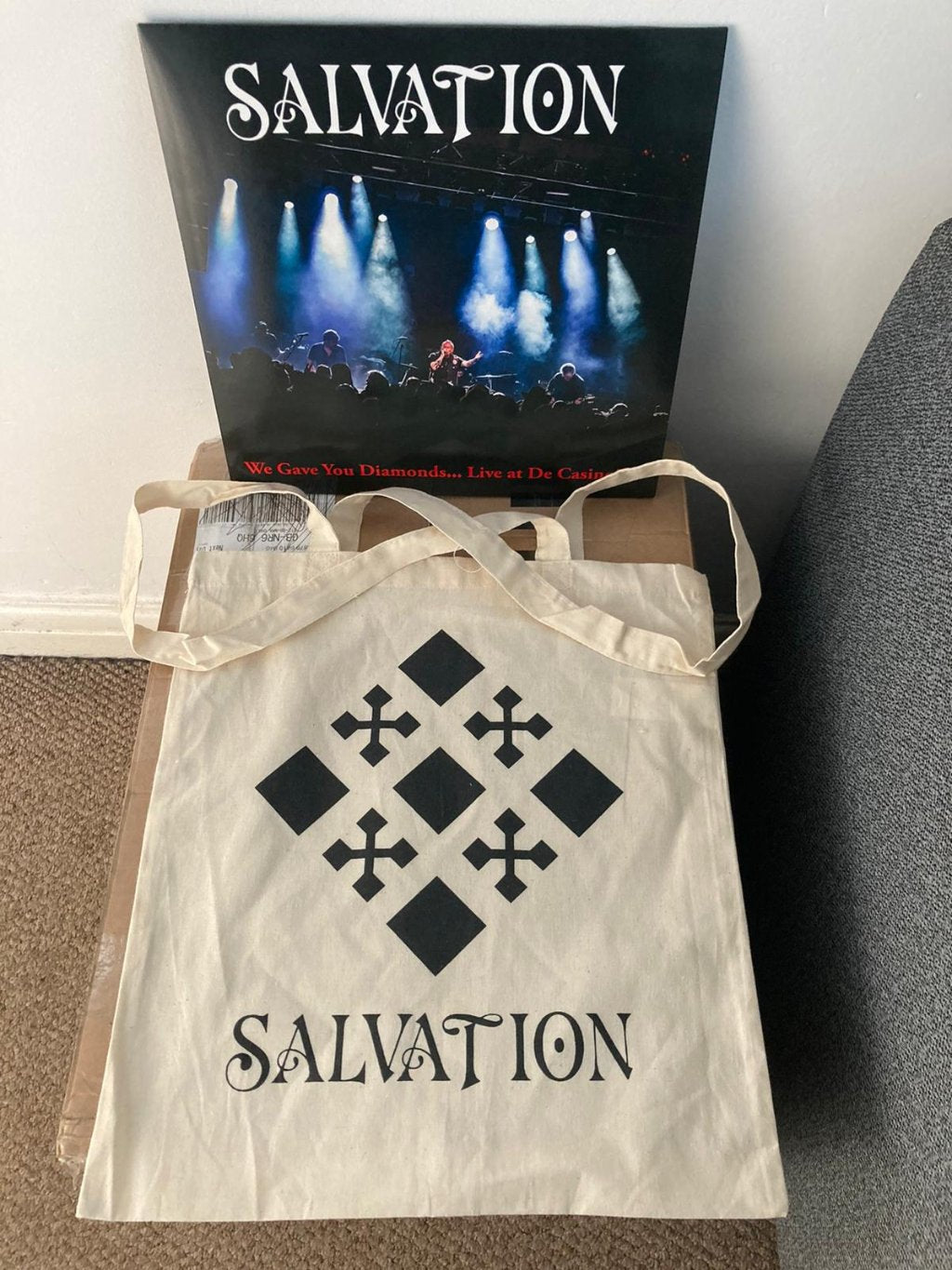 Salvation (Goth Group) - We Gave You Diamonds... Live at De Casino - Lp