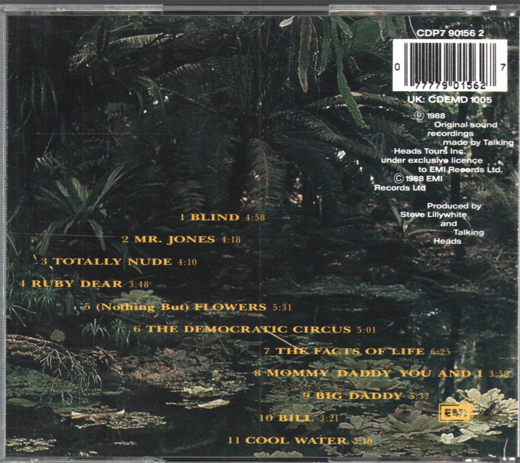 Talking Heads - Naked - Cd