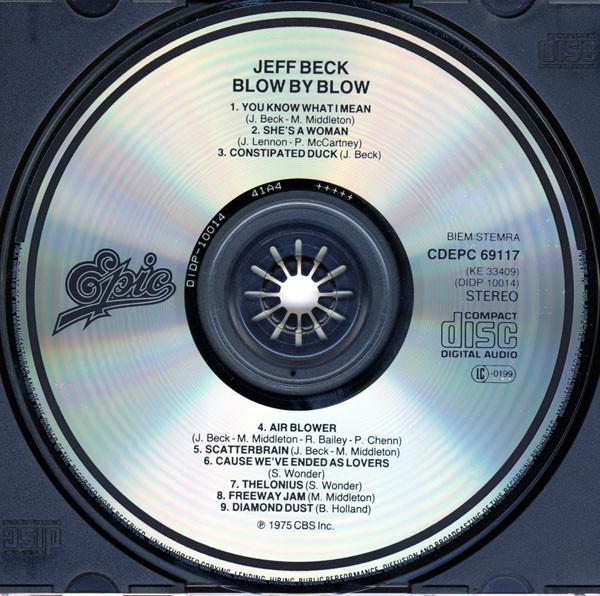 Jeff Beck - Blow By Blow - Cd