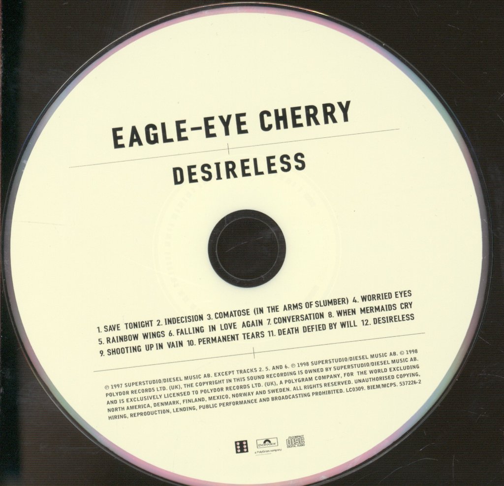 Eagle Eye Cherry - Desireless - Cd