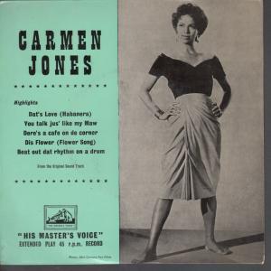 Carmen Jones - Highlights - 7 Inch
