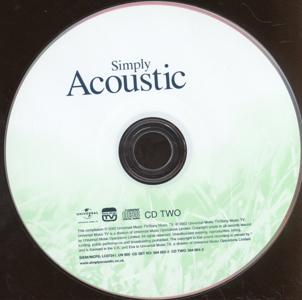 Various Artists - Simply Acoustic - Double Cd