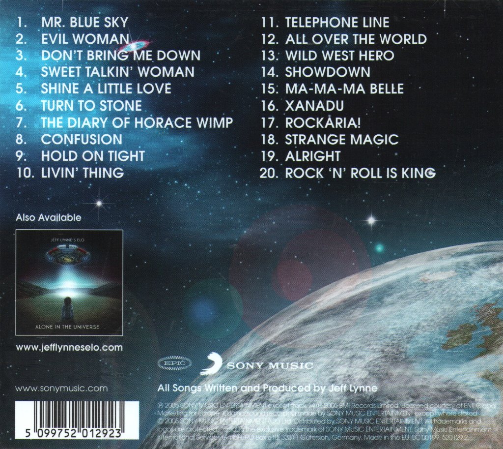 Electric Light Orchestra - All Over The World - The Very Best Of Electric Light Orchestra - Cd