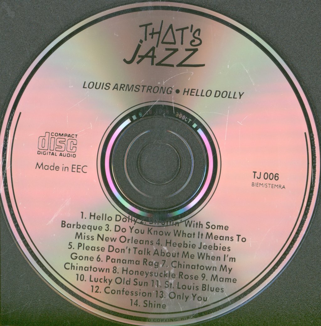 Louis Armstrong - Hello Dolly And Other Great Jazz Hits - Cd