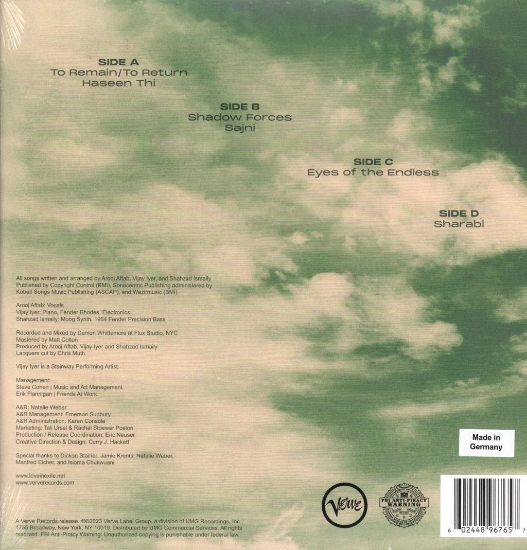 Arooj Aftab - Love In Exile - Double Lp