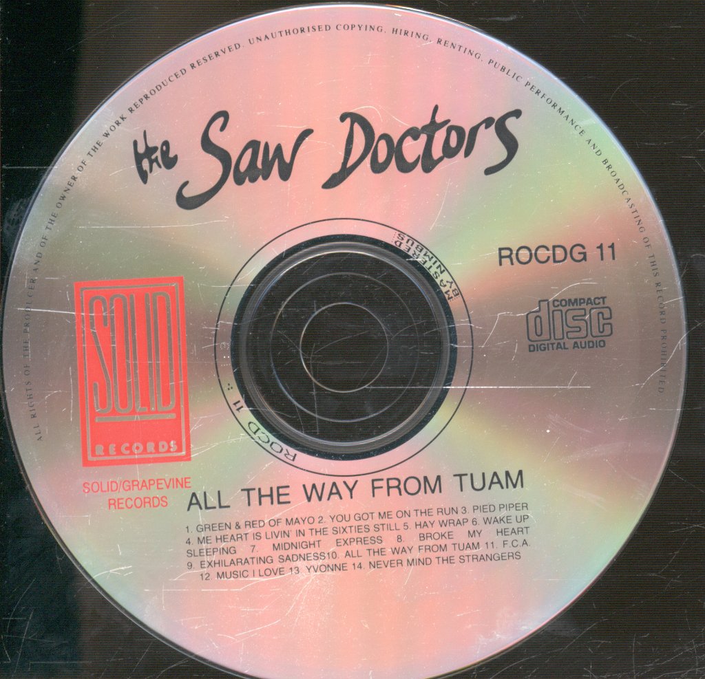 Saw Doctors - All The Way From Tuam - Cd