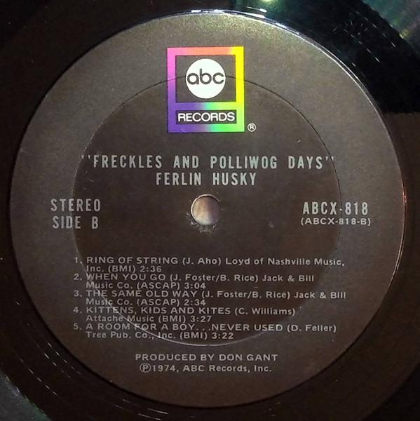 Ferlin Husky - Freckles And Polliwog Days - Lp