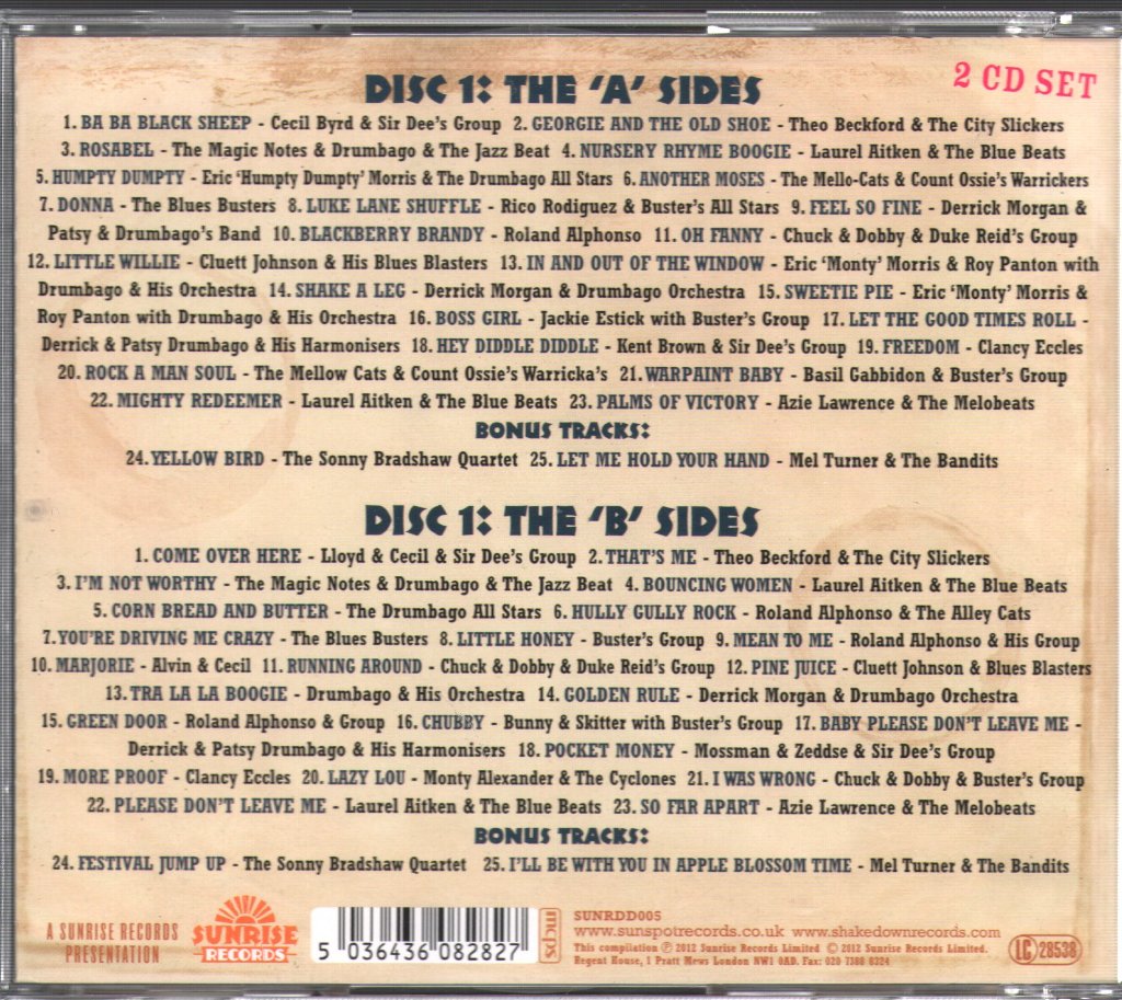 Various Artists - Story Of Blue Beat / The Best In Ska 1961 Part 2 - Double Cd