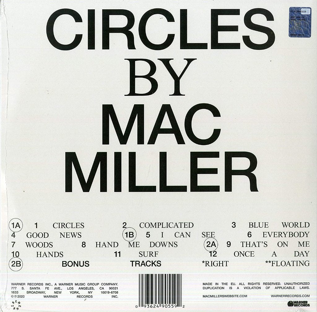 Mac Miller - Circles - Double Lp