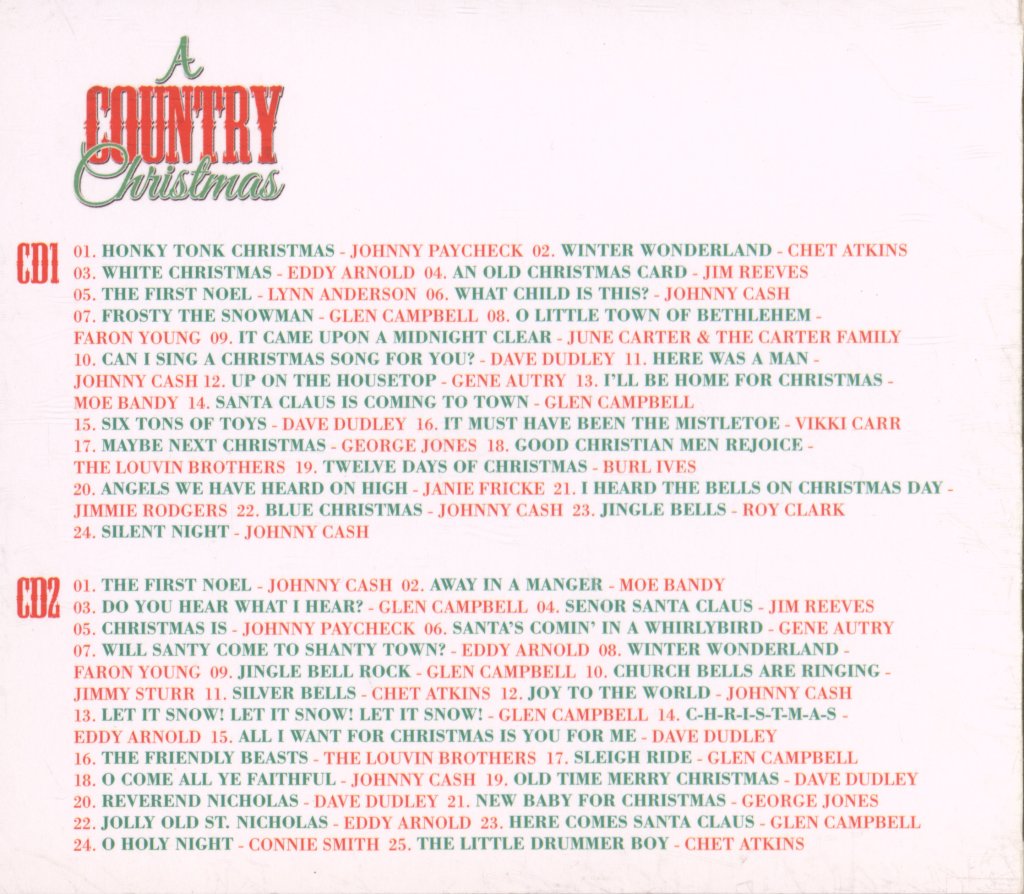 Various Artists - A Country Christmas - Cd Set