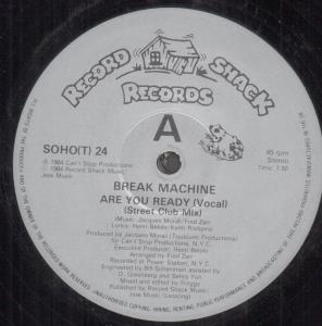 Break Machine - Are You Ready - 12 Inch