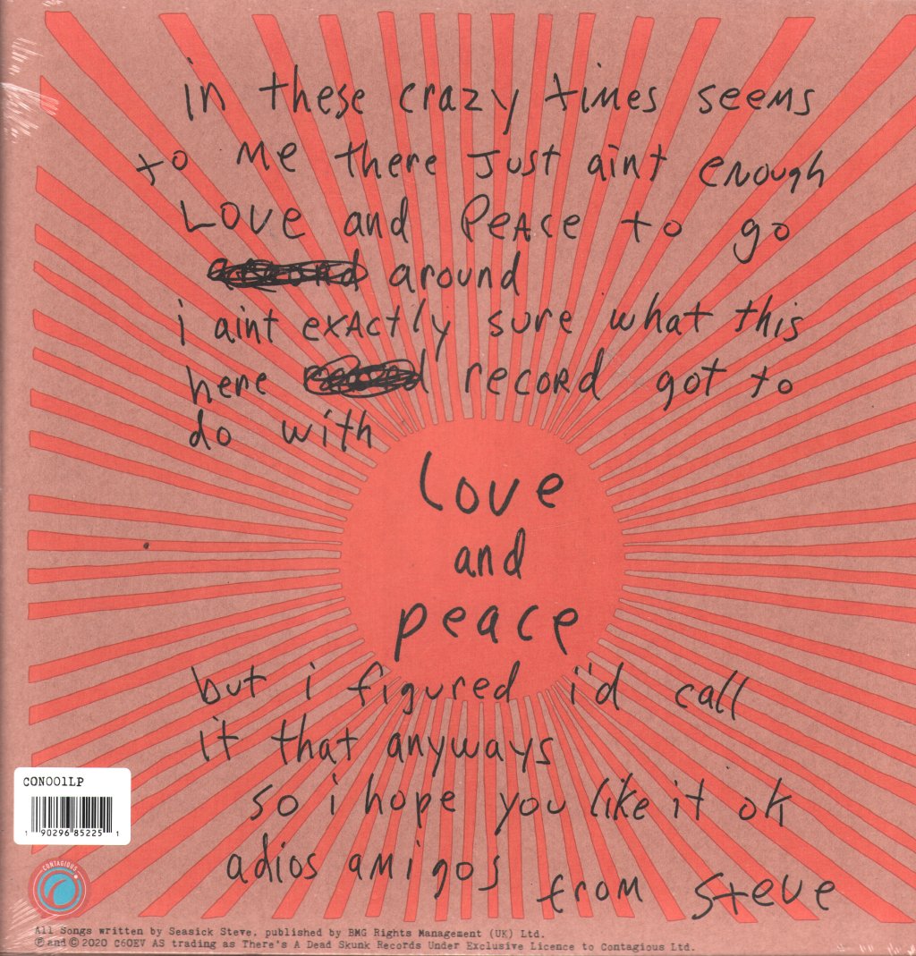 Seasick Steve - Love & Peace - Lp