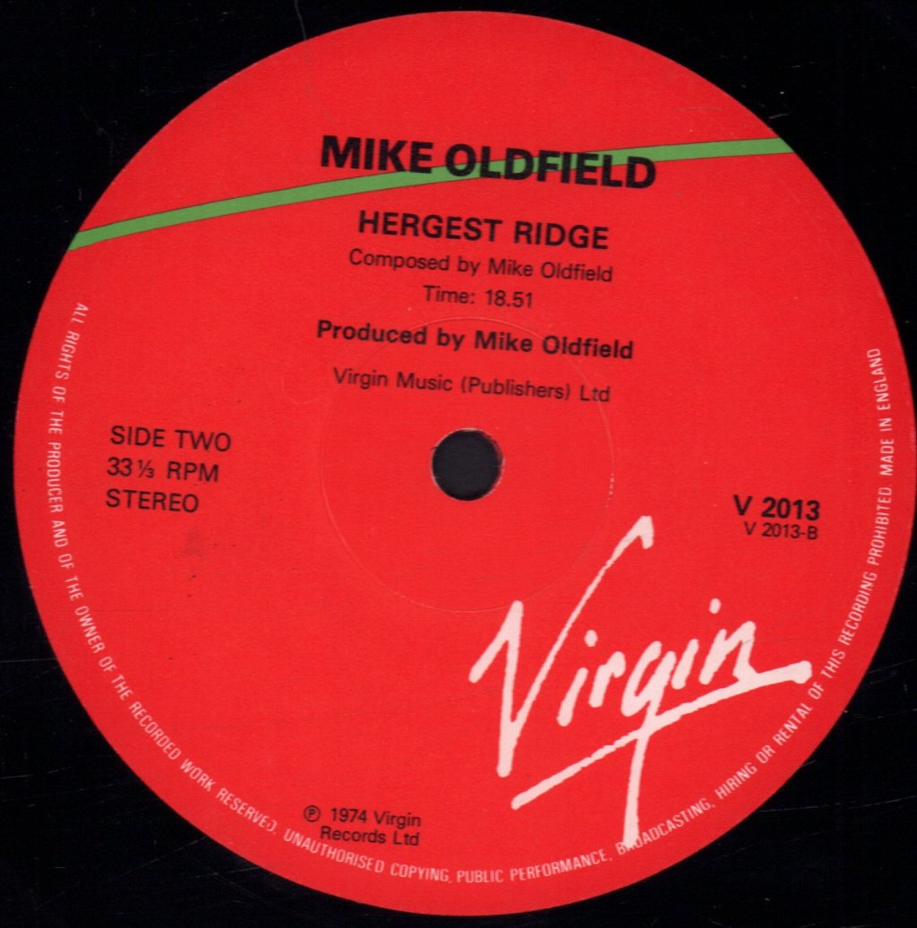 Mike Oldfield - Hergest Ridge - Lp