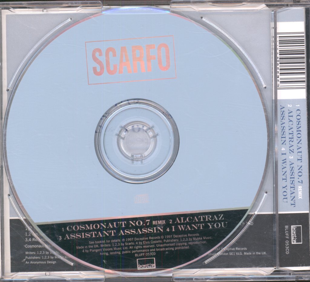 Scarfo - Cosmonaut No.7 - Cd