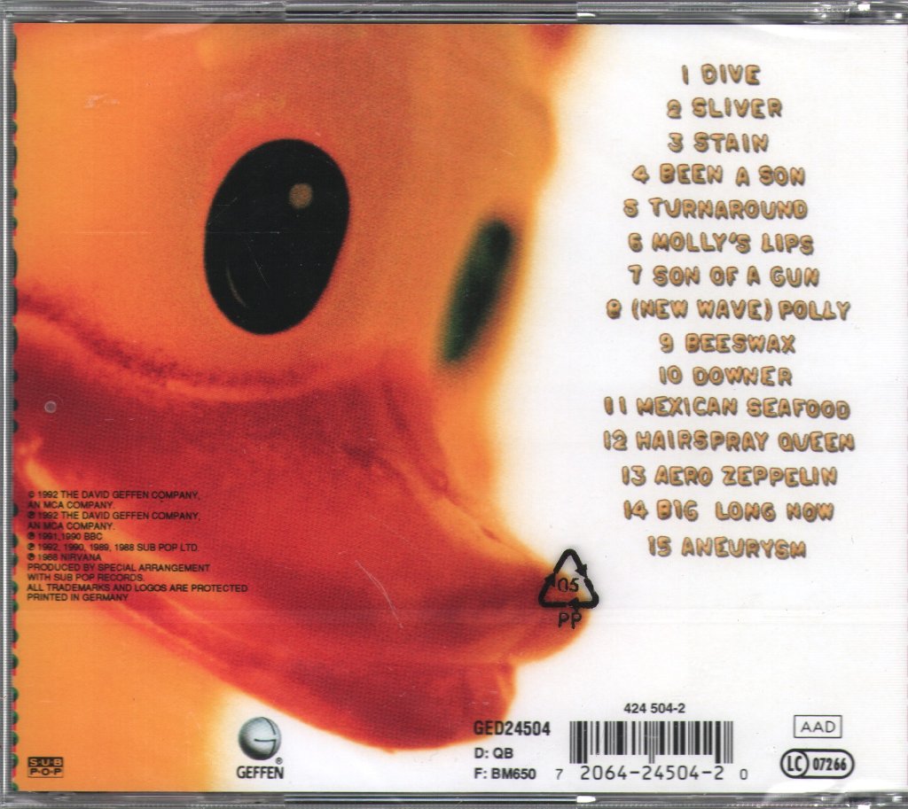 Nirvana - Incesticide - Cd
