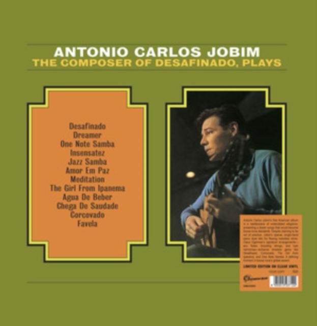 Antonio Carlos Jobim - Composer of Desafinado. Plays (Numbered Edition) (Clear Vinyl) - Lp