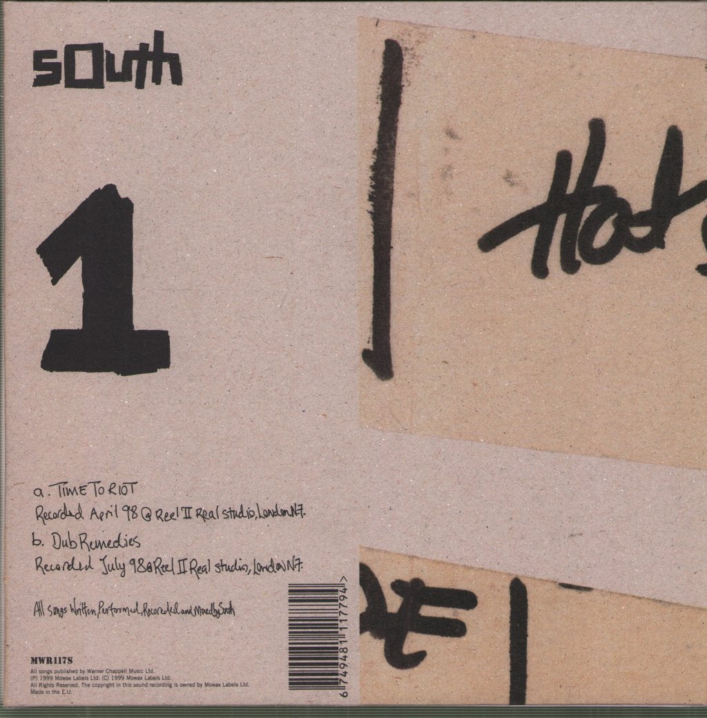 South - Time To Riot - 7 Inch
