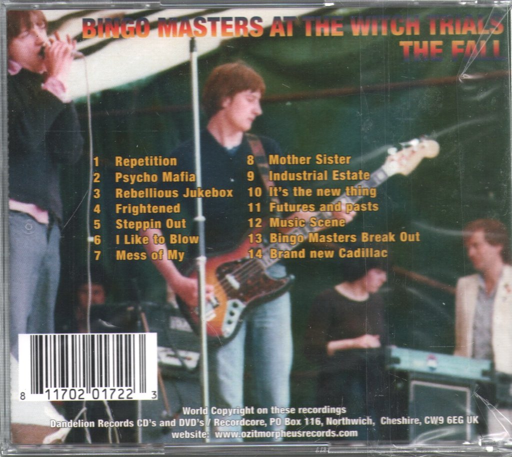 Fall - Bingo Masters At The Witch Trials - Cd