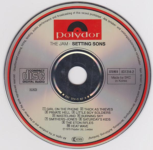 Jam - Setting Sons - Cd