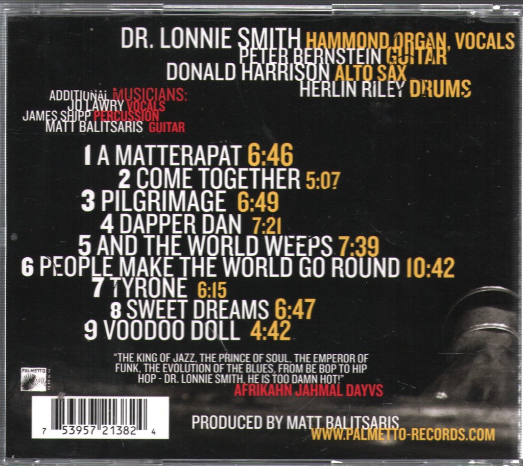 Lonnie Smith - Rise Up! - Cd