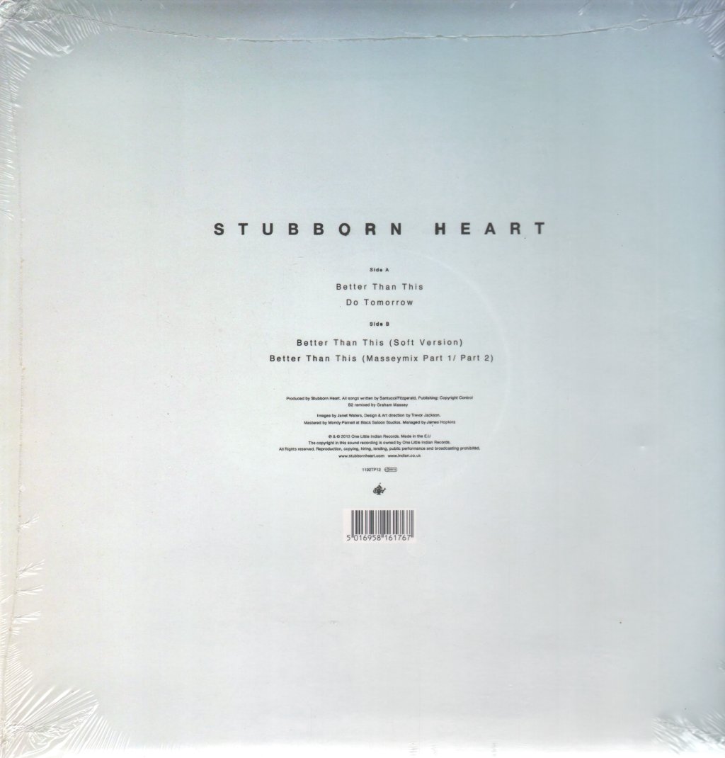 Stubborn Heart - Better Than This - 12 Inch