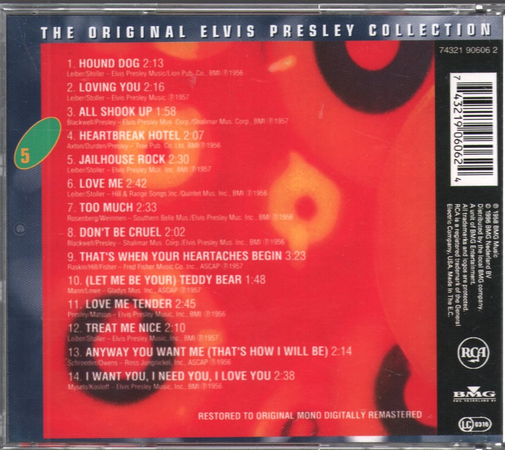 Elvis Presley - Elvis' Golden Records - Cd