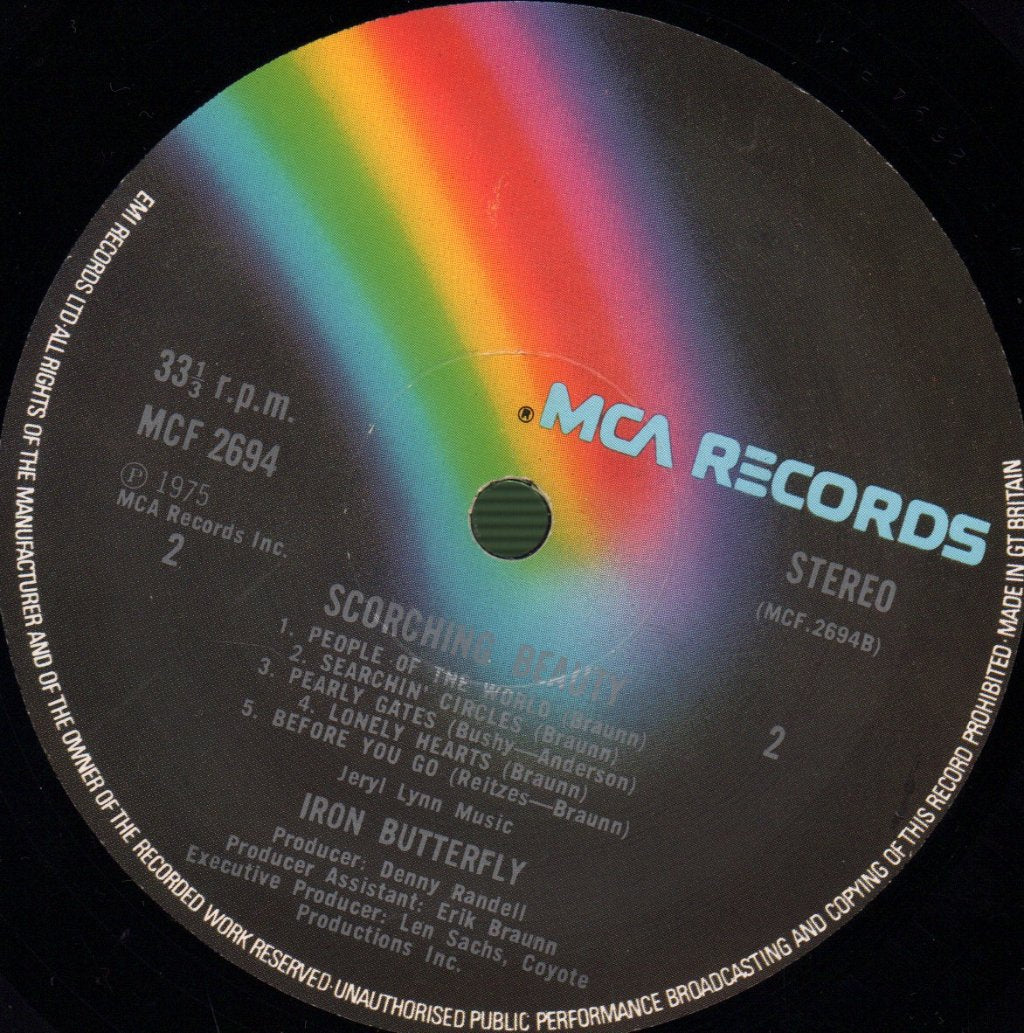 Iron Butterfly - Scorching Beauty - Lp