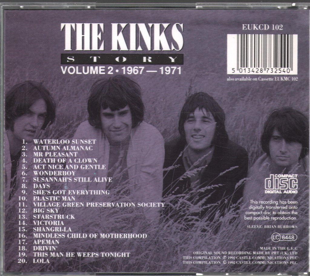 Kinks - Kinks Story Volume 2 · 1967 - 1971 - Cd