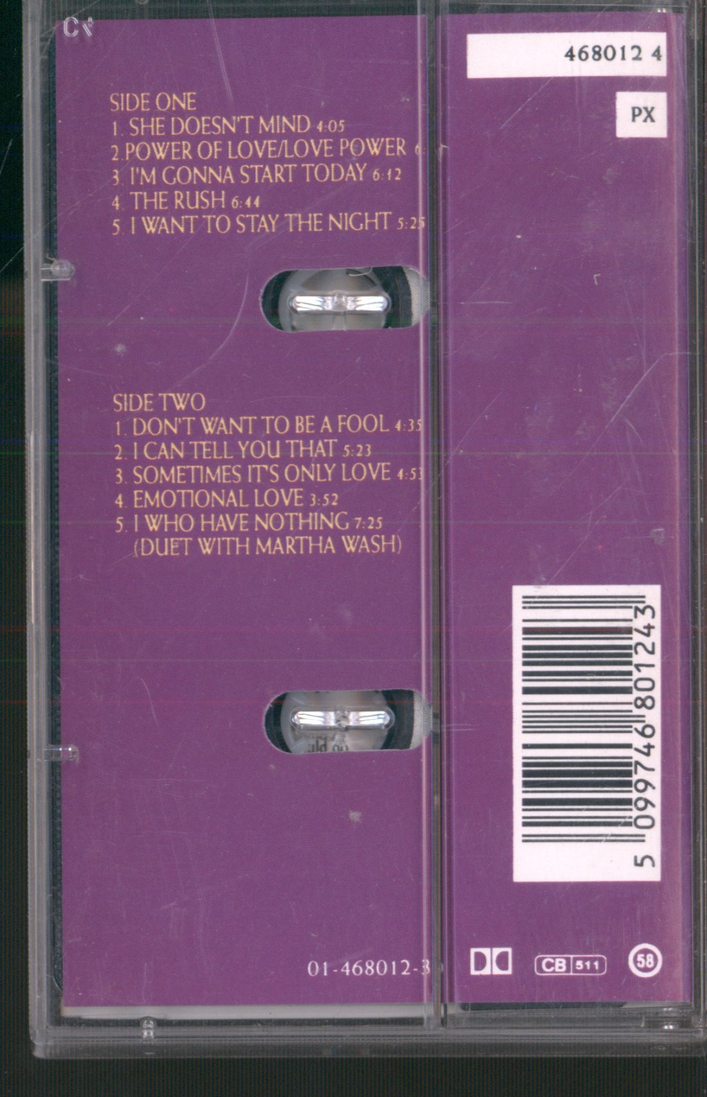 Luther Vandross - Power Of Love - Cassette